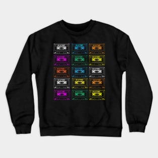 Mixtape 80s Hip Hop Cassette Tape Crewneck Sweatshirt